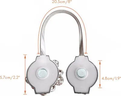 Image de Attaches magnétiques pour rideaux, pinces pour rideaux, pinces à boucles pour rideaux, décoration de fenêtre