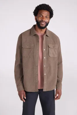 Image de Mountain Warehouse - Chemise "Dresden" pour homme MW2582 (XS) (Marron foncé)