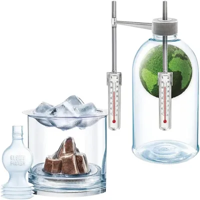 Produktbild von Wetterexperimente Wolkenlabor Wetterkunde - Wolken und Wetterphänomene selbst herstellen - Ab 8 Jahren - Mit Erklärungen