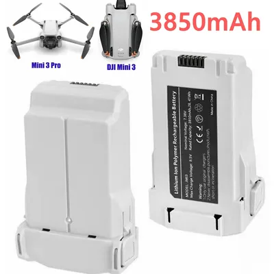 Obrázek produktu pro 3850mAh Mini 3 Pro baterie, Inteligentní letová baterie pro DJI Mini 3 Pro, 47 minut maximální doby letu baterie pro DJI Mini 3 Pro, Mini 3 dron