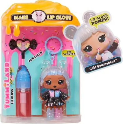 Immagine prodotto di Yummiland Lip Gloss Doll Sour Sweeties - Gabi Gummybear