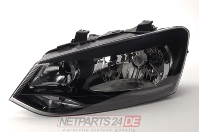 Produktbild von Johns, Scheinwerfer Set Halogen passend für VW Polo 09 6R L R mit LWR H4 ab 2009 6R1941015E 6R1941015C 6R1941016E 6R1941016C