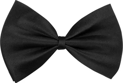Produktbild von Klassische schwarze Fliege für Herren, Einheitsgröße, verstellbar mit Schnellverschluss
