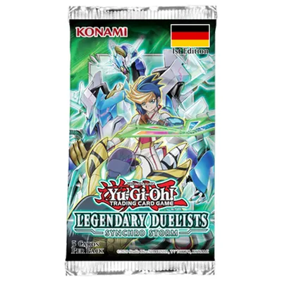 Produktbild von Yu-Gi-Oh! LEDU Synchro Storm Booster DE (Sammelkartenspiel)