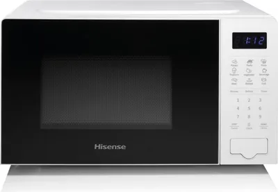 Produktbild von Hisense H20MOWS4UK, Arbeitsplatte, Solo-Mikrowelle, 20 l, 700 W, Eingebautes Display, LED