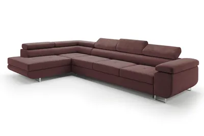 Produktbild von Ecksofa mit Schlaffunktion PASTI XL L-Form, Sofa Couch mit Bettkasten, Couch Eckcouch, Schlafsofa für Wohnzimmer Ottomane Links LETTO 69