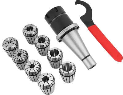 Image de 10pcs Set NT40-ER32 CNC Milling Chuck Holder Milling Workholding + 8pcs ER32 Collet