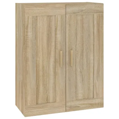 Produktbild von vidaXL Wandschrank Sonoma-Eiche 69,5x32,5x90 cm Holzwerkstoff