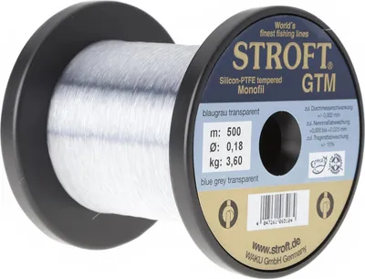 Produktbild von Stroft Schnur GTM Länge 500m ø 0,18mm Tragkraft 3,6kg