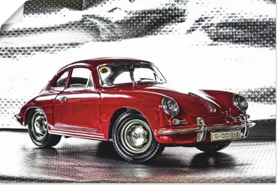 Produktbild von ARTland Poster Klassiker - Der Porsche 356 Größe: 120x80 cm