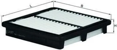 Produktbild von Luftfilter KNECHT LX 877