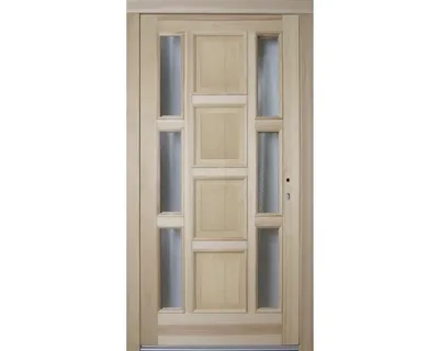 Produktbild von Haustür Fichte grundiert BB 117 1100 x 2105 mm rechts
