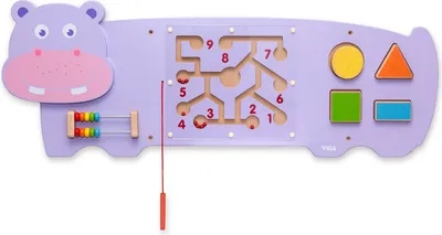 Produktbild von Viga Toys Wandspel - nijlpaard