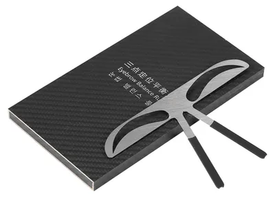 Produktbild von Professionelle Augenbrauen-Schablonenformung, DIY-Definitionslineal, Make-up-Werkzeug für Damen