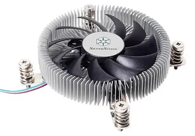 Obrázok produktu pre Silverstone SST-NT07-115X, Chladič, 8 cm, 1200 ot/min, 3400 ot/min, Čierna, Kovová