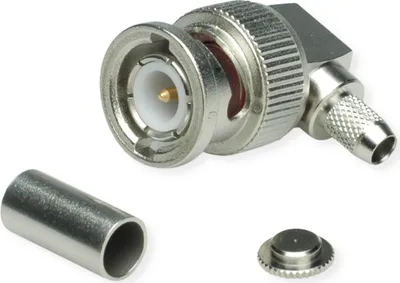 Produktbild von TELEGÄRTNER BNC-Winkelstecker 50 Ohm, für RG-58C/U
