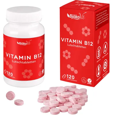 Produktbild von Vitamin B12 Methylcobalamin 1000ug Lutschtabletten, 120 St LUT