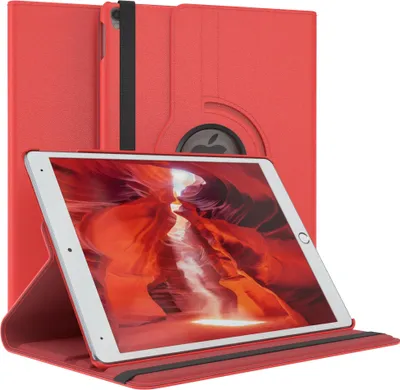 Produktbild von EAZY CASE - Tablet Hülle für Apple iPad Air 3 (2019) Schutzhülle, Tablet Case 360° drehbar in Rot