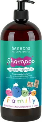 Produktbild von Family Shampoo - Freshness Adventure Limette & Aloe Vera 950ml