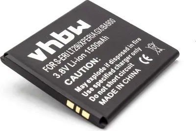 Produktbild von vhbw Akku Ersatz für Sony BA900 für Handy Smartphone Telefon (1500 mAh, 3,8 V, Li-Ion)