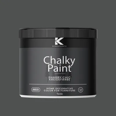 Produktbild von Kenzopaints Chalky Paint Kreidefarbe Möbelfarbe Möbellack 250ml - Teide