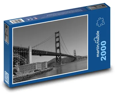 Obrázek produktu pro Puzzle 2000 San Francisco - Golden Gate - martinpuzzle