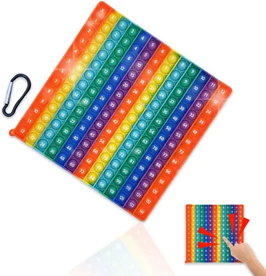 Productafbeelding van Popet - Educatief spel voor vermenigvuldiging - Autisme en Stressvermindering - 20 x 20 cm