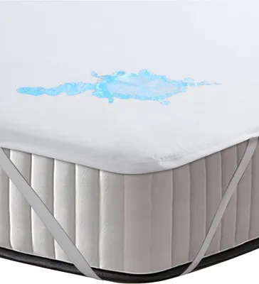 Immagine prodotto di Coprimaterasso impermeabile, in flanella, 70x140 cm, con angoli elasticizzati, per culla