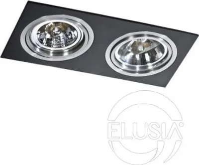 Produktbild von Siro 2 Schwarz / Aluminiumhalterung