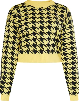 Image de Pull ROCKEASY pour femmes - jaune, XL
