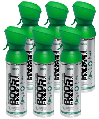 Image de Oxygène supplémentaire en canette Boost Oxygen Naturel, moyen, 6x5L