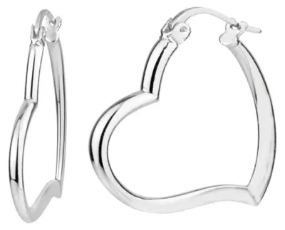 Produktbild von Bibei Herzförmige Damenohrringe aus 925er Sterlingsilber BIPE033