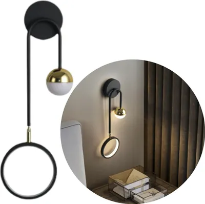 Zdjęcie produktu dla Kinkiet Led Ścienny Wewnętrzny Lampa Ścienna B.neutralna Do Salonu Łazienki