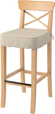Produktbild von Dekoria Sitzkissen für Barhocker Ingolf, beige, Barstuhl Ingolf