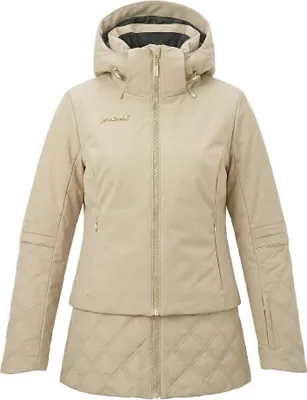Produktbild von Damen Skijacke Phenix 2way Länge beige Größe: M
