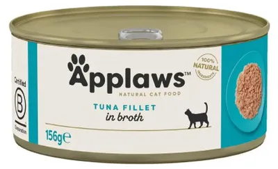 Obrázok produktu pre Applaws Tuna Fillet, Dospelý, Tuniak, 156 g