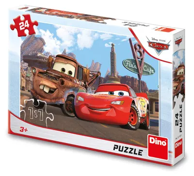 Zdjęcie produktu dla Dino Puzzle: Samochody w mieście, 24 elementy