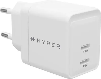 Zdjęcie produktu dla Ładowarka HyperJuice® 35W USB-C GaN, biała | Hyper