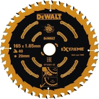 Immagine prodotto di Dewalt piła tarcz.165x20mmx40z