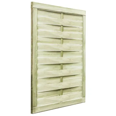 Produktbild von vidaXL Gartentor Imprägniertes Kiefernholz 100x125 cm Grün