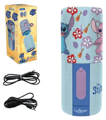 Produktbild von Disney Stitch, 2-in-1 Bluetooth-Lautsprecher, Kabellos Tragbar, Blau