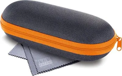 Produktbild von Leichtgewichtes Sport- und Sonnenbrillen-Hardcase - Etui aus Kunststoff - Schwarz