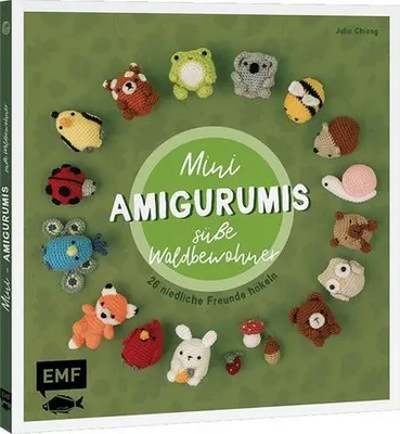 Produktbild von Mini-Amigurumis - Süße Waldbewohner