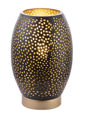 Immagine prodotto di Globo Lighting|Lampada da tavolo in metallo color oro, 1x E27