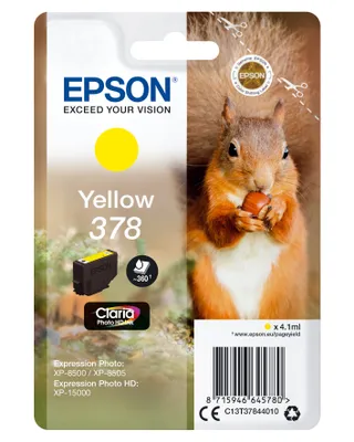 Produktbild von EPSON 378/T37844  gelb Druckerpatrone