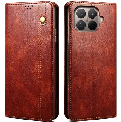Obrázek produktu pro Pouzdro pro Xiaomi 15T Pro kožené flip pouzdro peněženka s funkcí stojánku červené