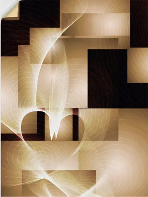 Produktbild von ARTland Wandbild, selbstklebend Herzstruktur Größe: 45x60 cm