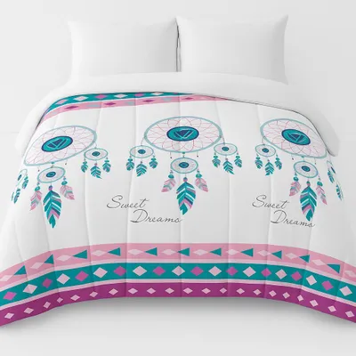 Image de Couette Tempérée imprimée Attrape rêve couleur - 2 personnes 220 x 240 - 10345