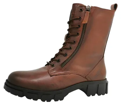 Produktbild von 2 Go Fashion  Damenschuhe Schnürstiefel Braun Freizeit
