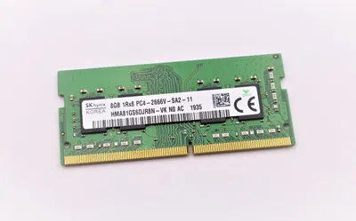 Produktbild von SK Hynix 8GB 2666MHz DDR4 SODIMM Arbeitsspeicher HMA81GS6DJR8N-VK